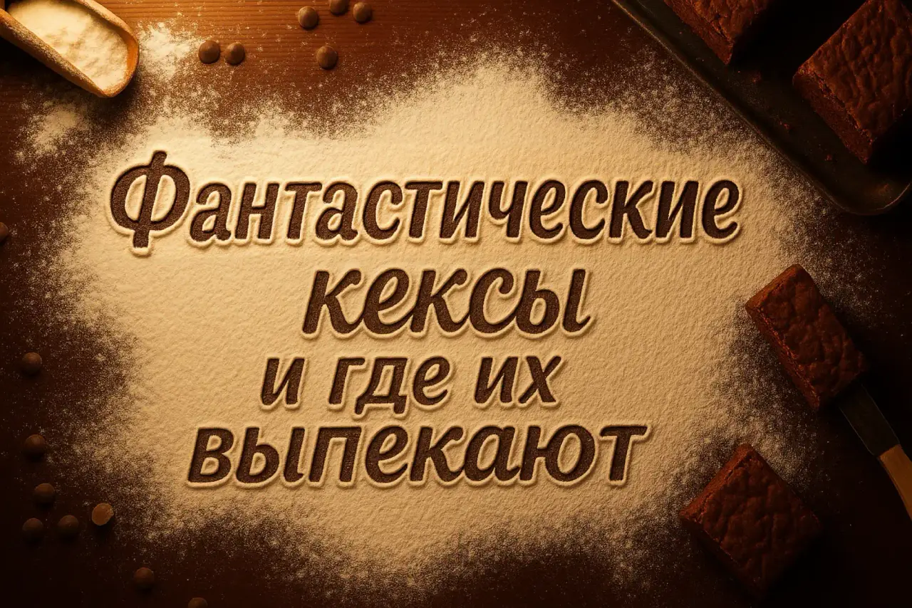 Фантастические кексы и где их выпекают